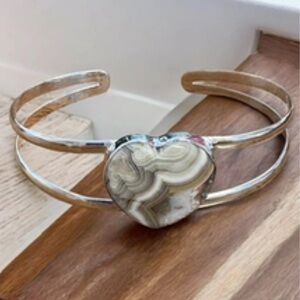 Laguna Lace Agate Cuff bracelet 2